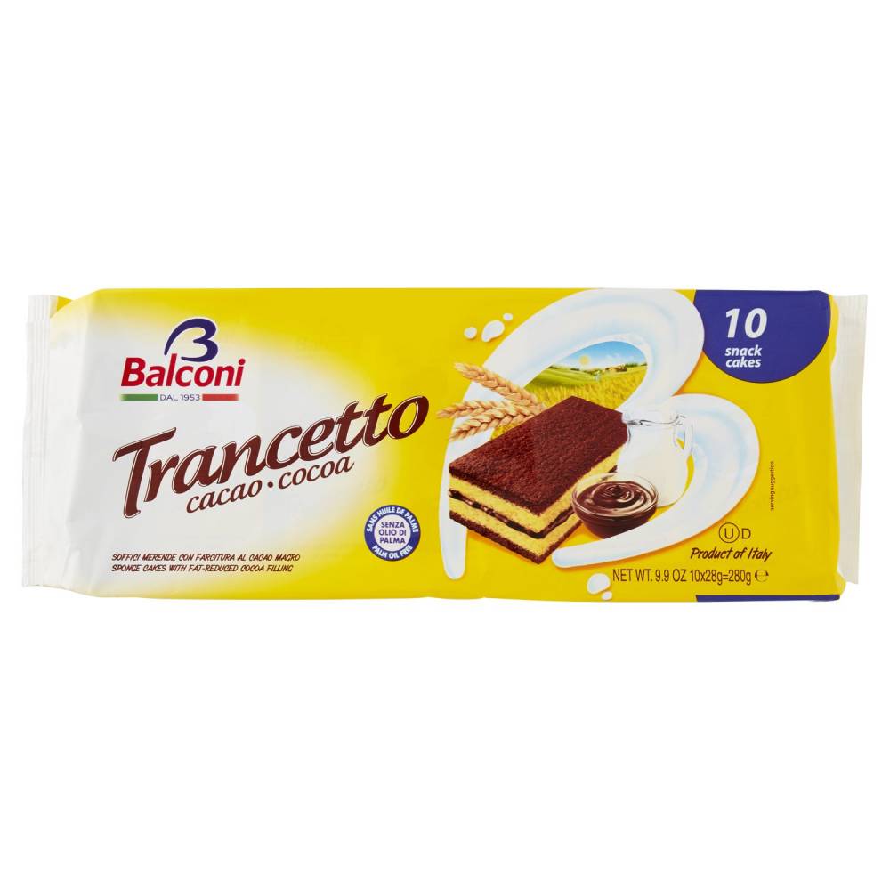 BALCONI TRANC.CACAO X10 GR280