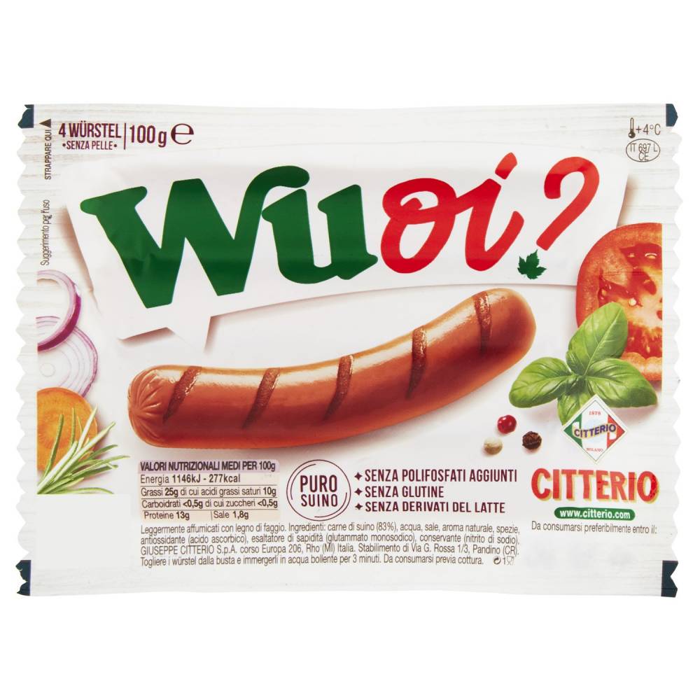 CITTERIO WURST.WUOIX4 PS G.100