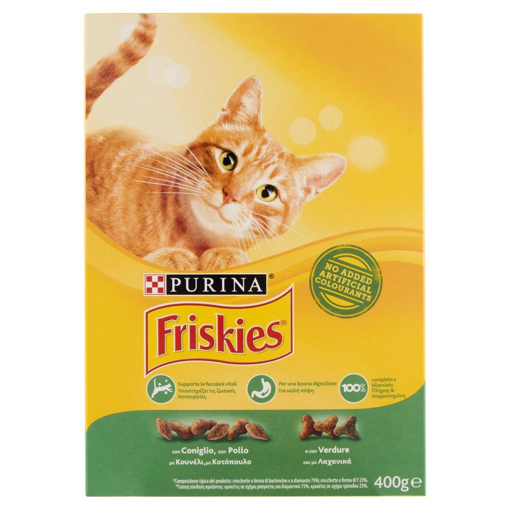 FRISKIES GATTO CON/POL/VER400