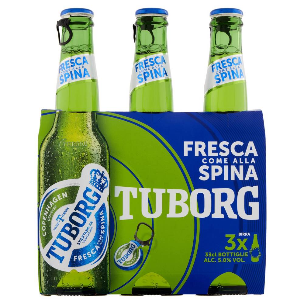 TUBORG BIRRA X3 CL33