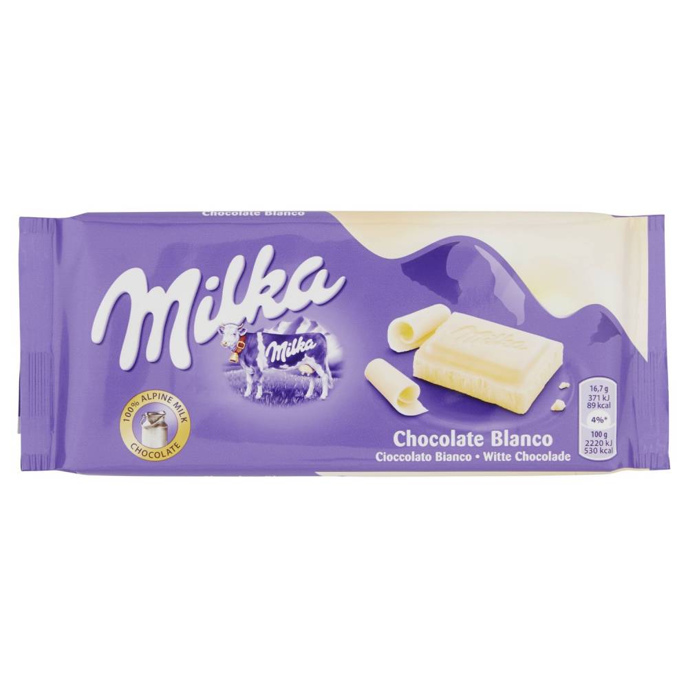 MILKA CIOCC.BIANCO GR100 TAV.