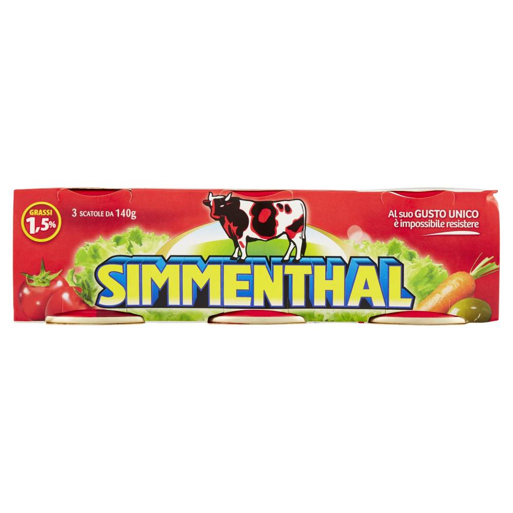 SIMMENTHAL CARNE X3 GR 140