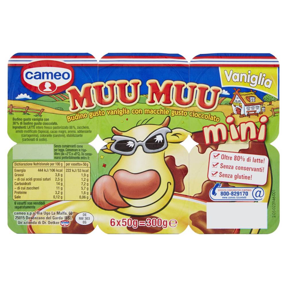 CAMEO MUU MUU MINI VANX6 G.300