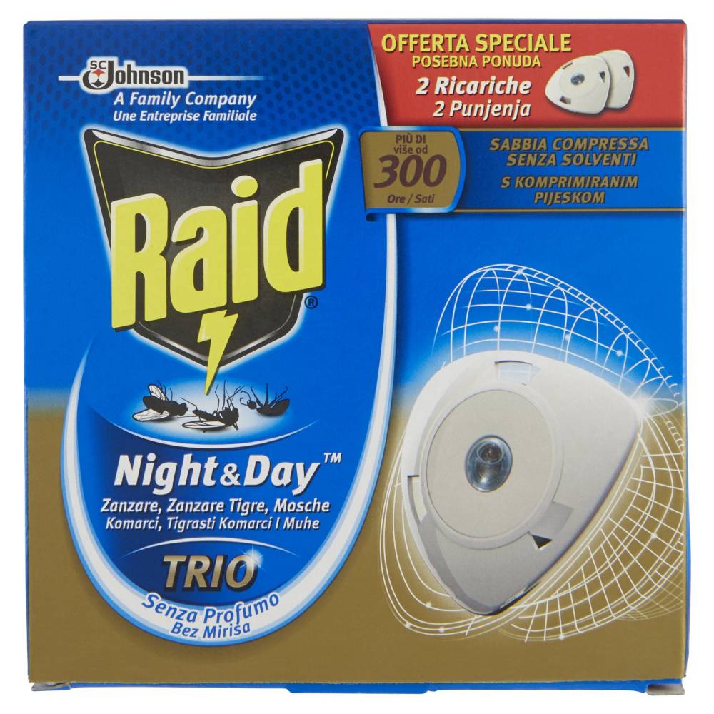 RAID NIGHT & DAY TRIO RIC.X2