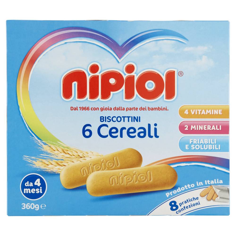 NIPIOL BISC.6 CEREALI GR360