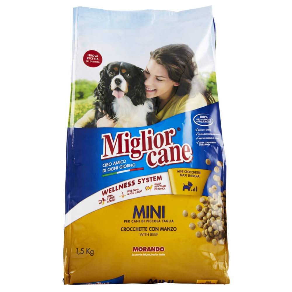 MIGLIOR CANE MINI MANZO KG.1,5