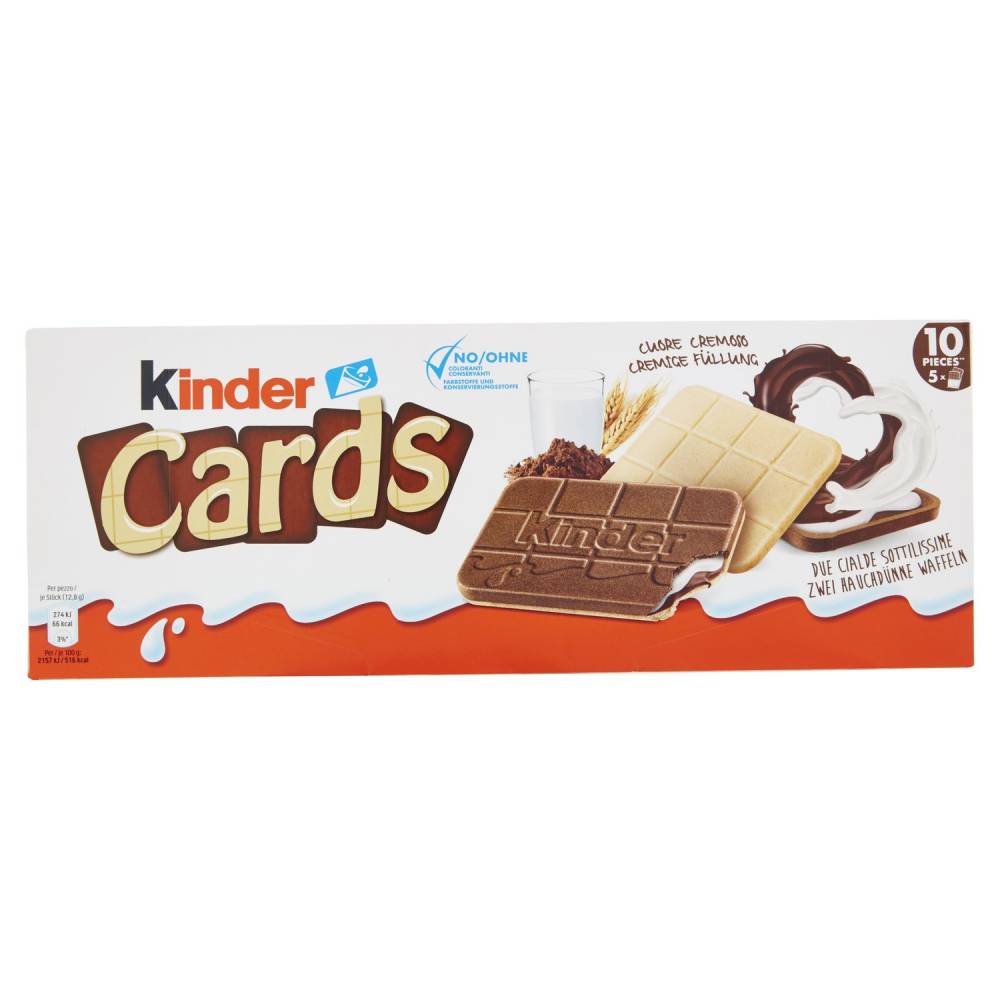 KINDER CARDS LA-CA T2X5 GR128