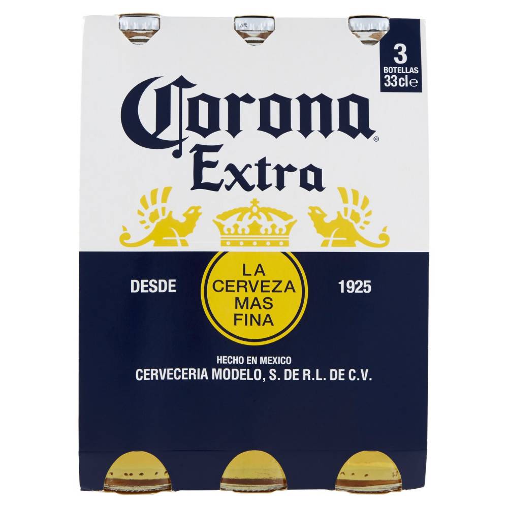 CORONA BIRRA EXTRA X3 CL33