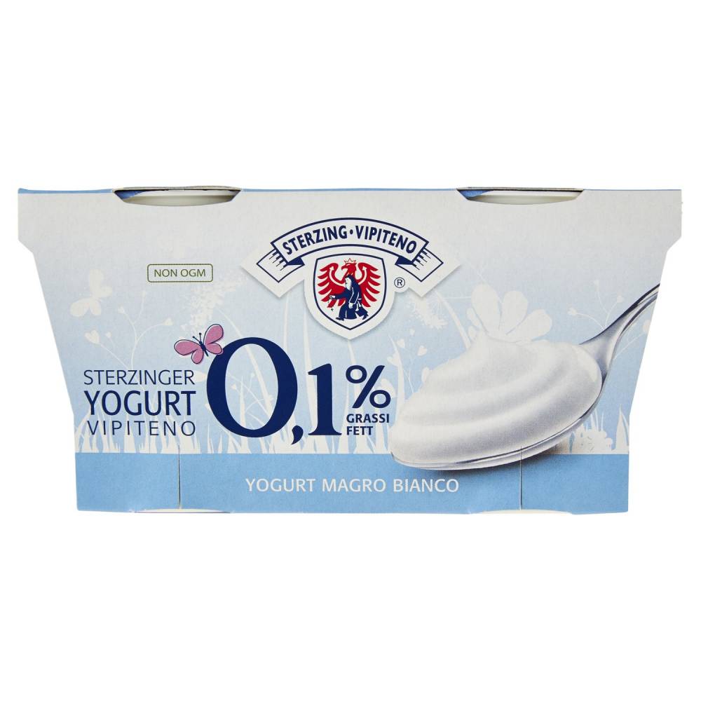 VIPITENO YOGURT MAGRO 0,1 GR.125X2 BIANCO