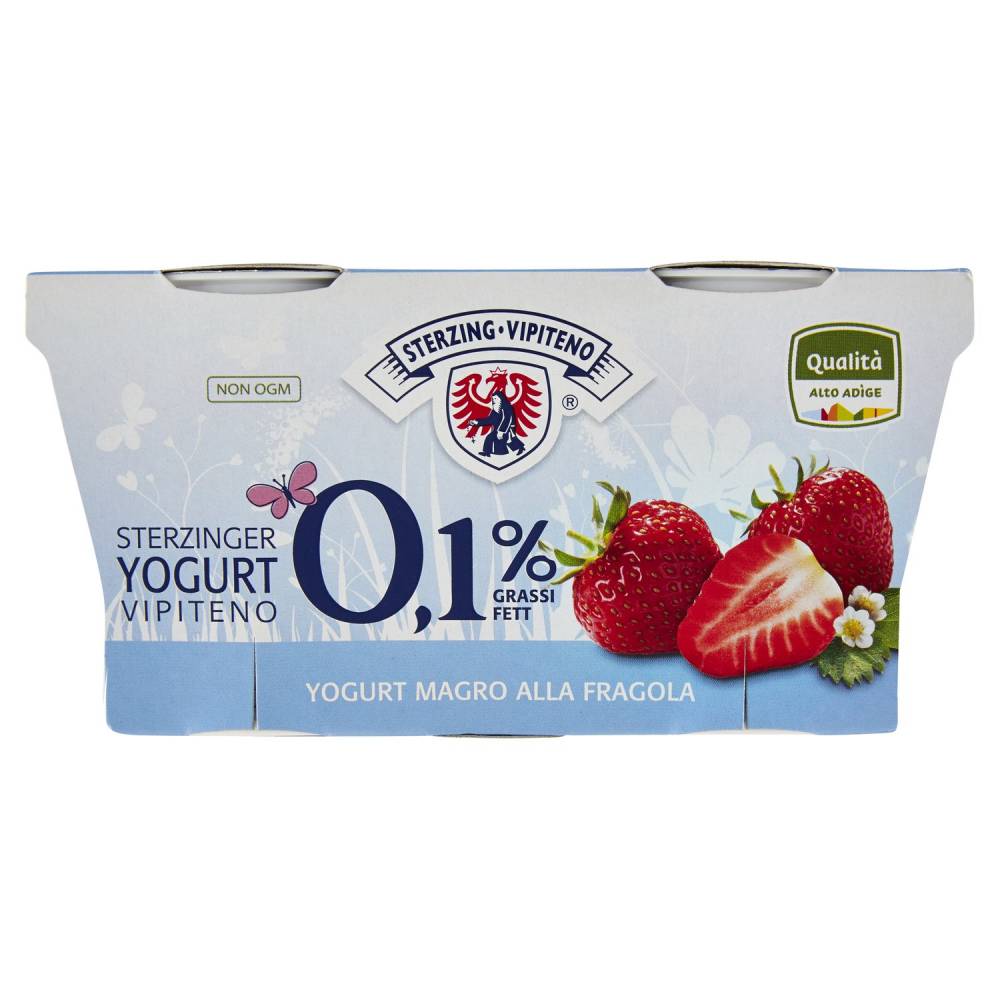 VIPITENO YOGURT MAGRO 0,1 GR.125X2 FRAGOLA