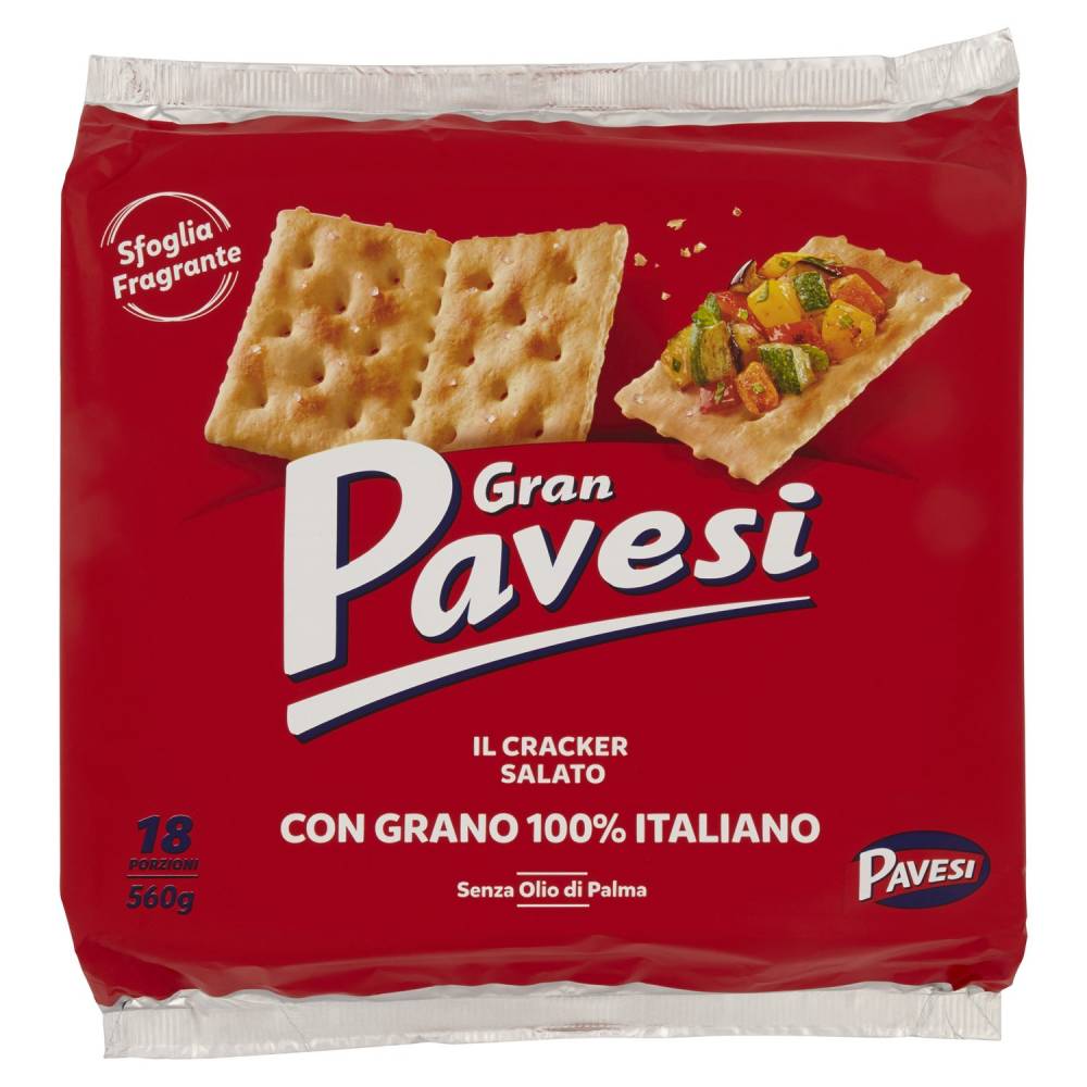 PAVESI CRACKER SALATO GR560