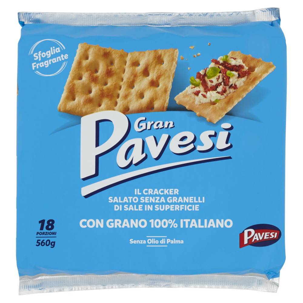 PAVESI CRACKER NO SALATO GR560