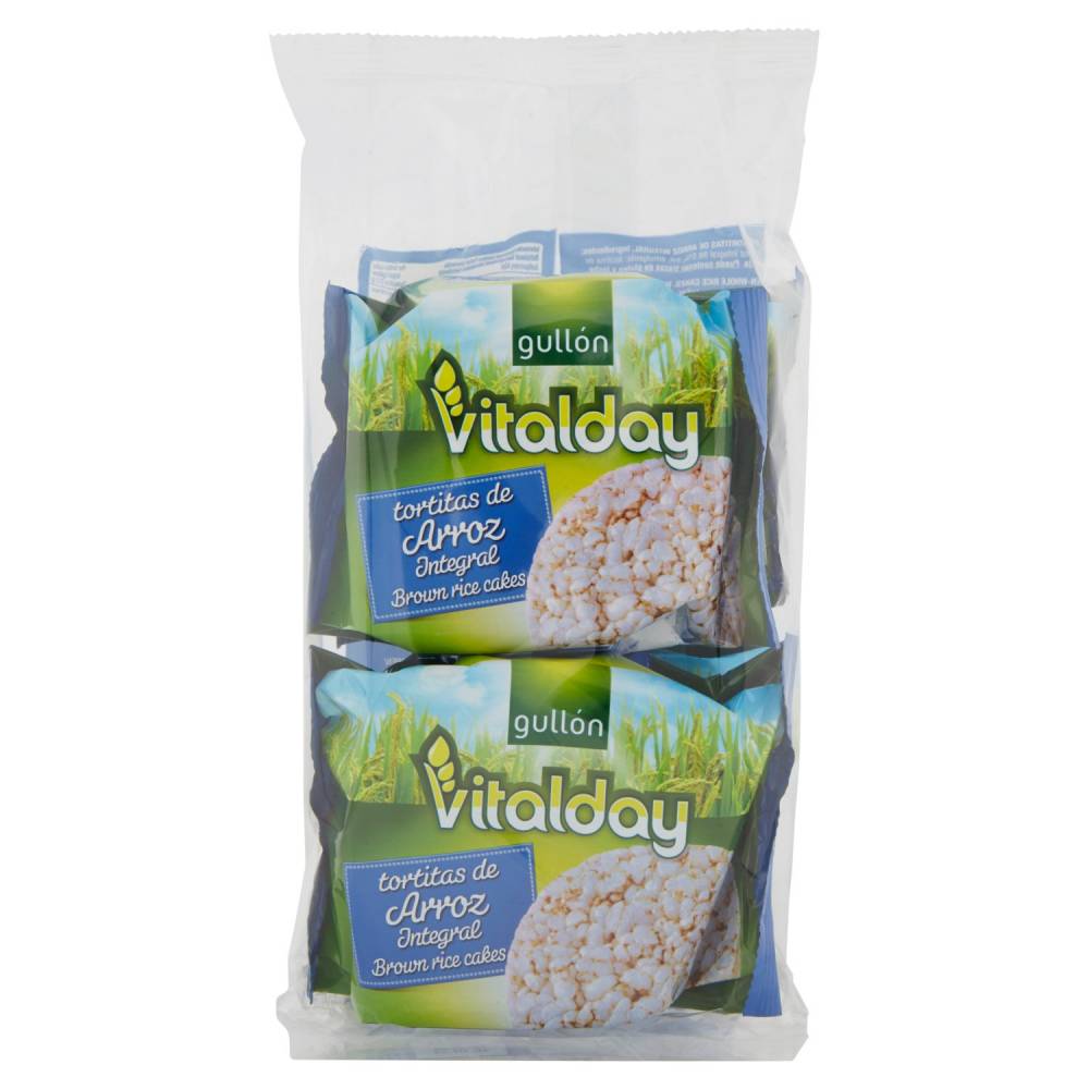 GULLON VITALDAY CORN CAKES INTEGRALI GR.115.08