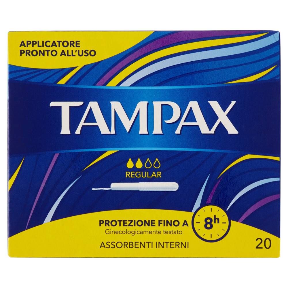 TAMPAX BLUE REGULAR 20