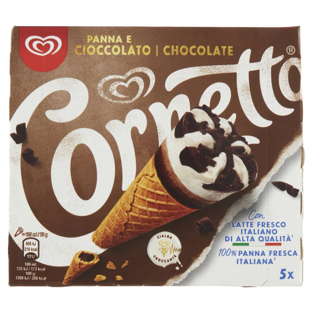ALGIDA CORNETTO CIOCCO.X5 G375