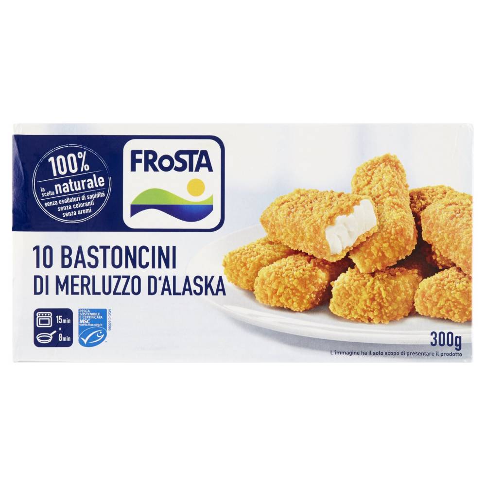 FROSTA BAST.MERLUZZO X10 GR300
