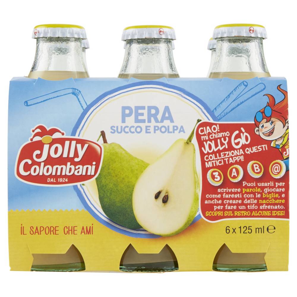 JOLLY NETT.PERA ML.125x6 (P)