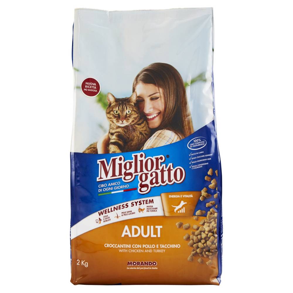 MIGLIORGATTO CROCC.POLLO 2KG