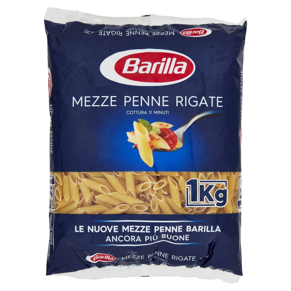 BARILLA 070 MEZ.PENNE RIG.KG1