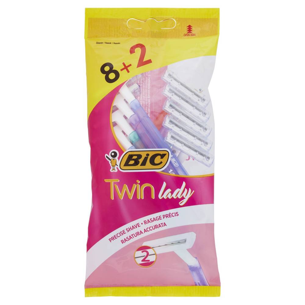 BIC TWIN LADY RASOIO BILAMA8+2