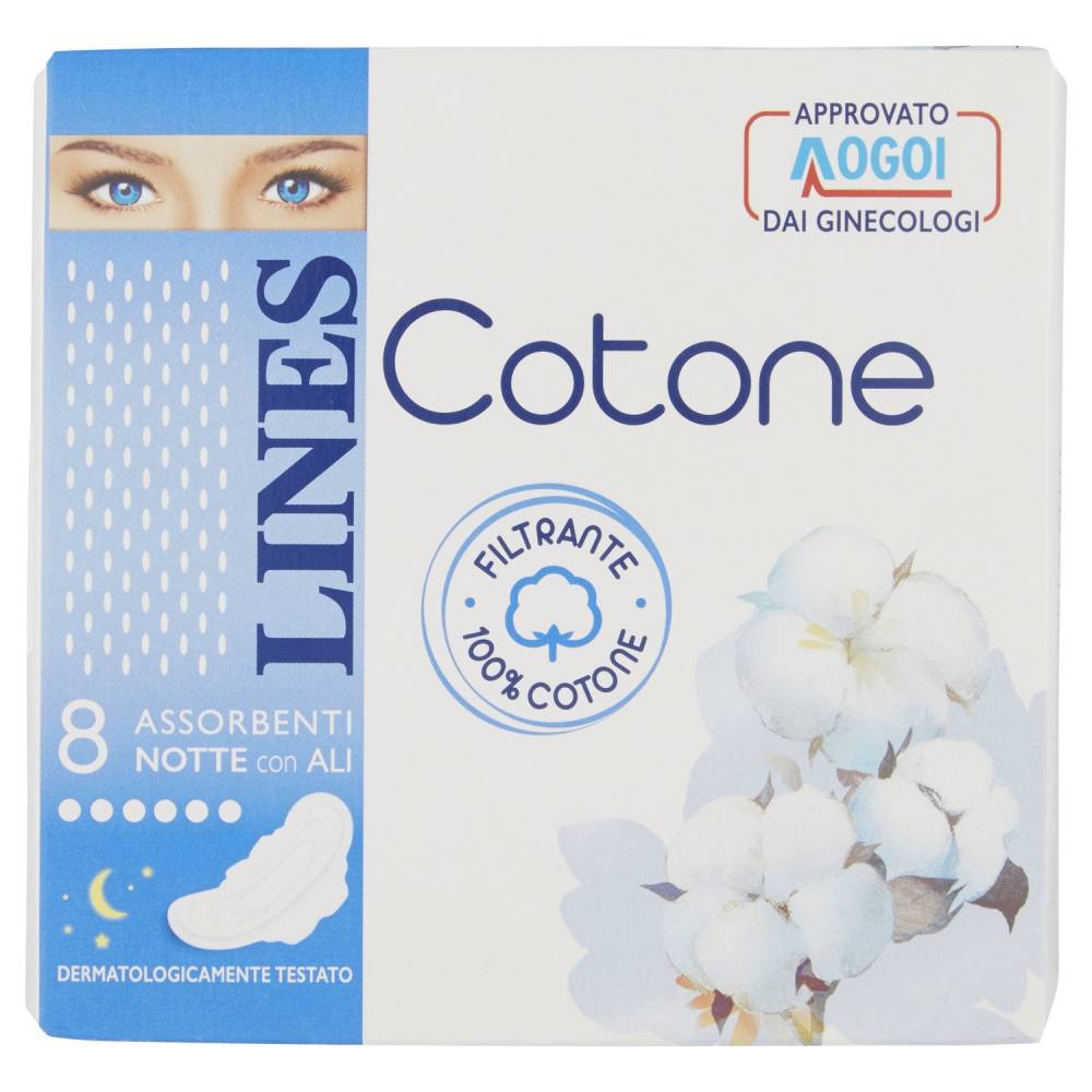 LINES COTONE ULTRA NOTTE X8