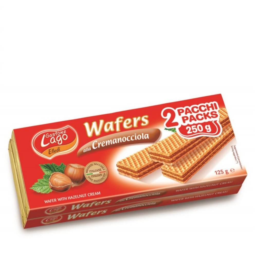 ELLEDI WAFER NOCCIOLA X2 GR125