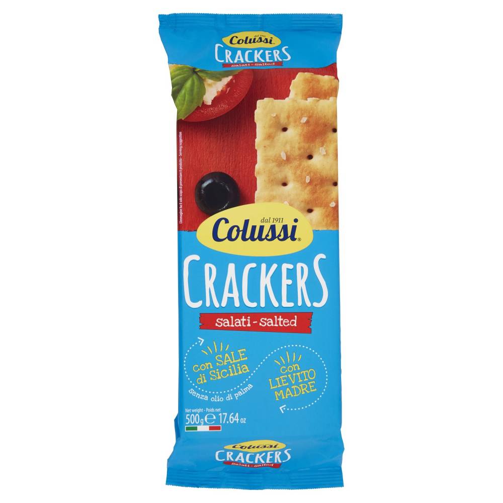 COLUSSI CRACKERS SALATI GR500