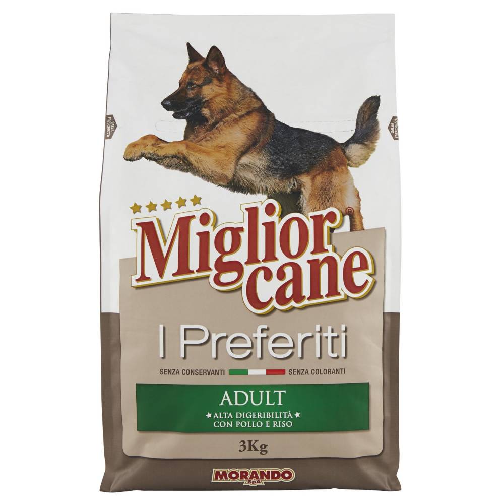 MIGLIORCANE PREFERITI ADULT3KG