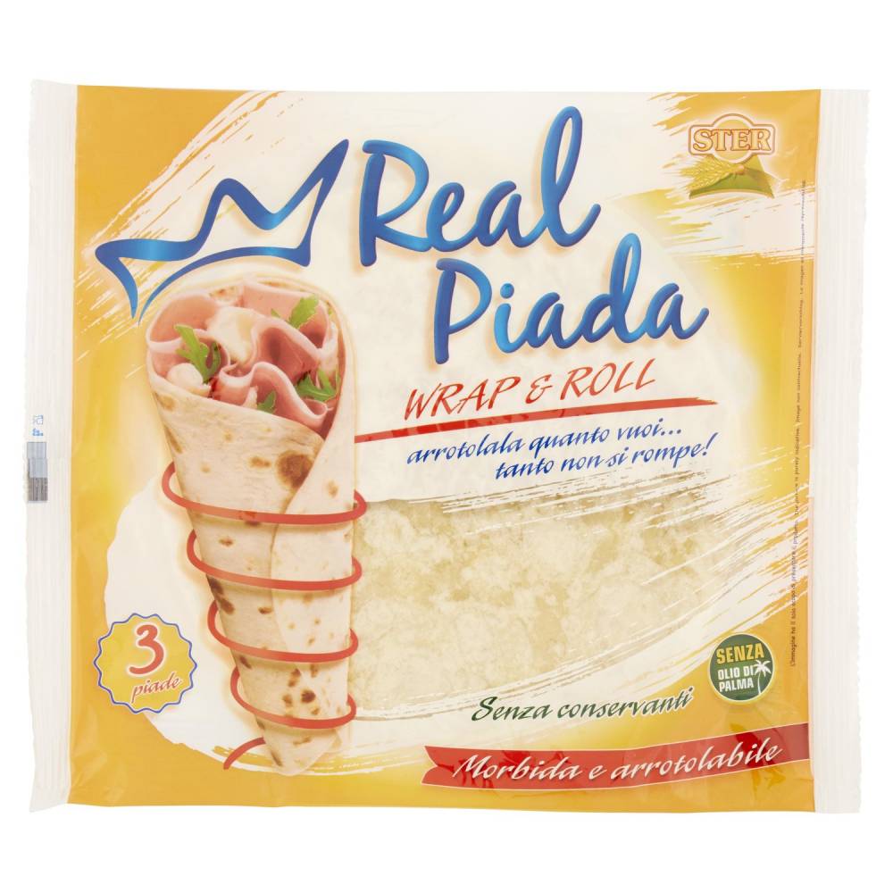 STER REAL PIADA WRAP ROLL G330