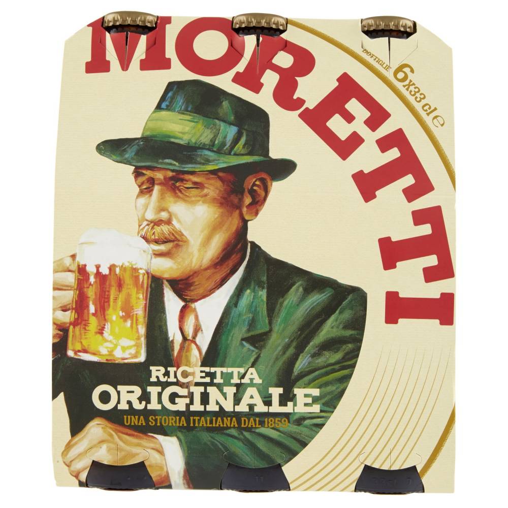 MORETTI BIRRA CL.33X6