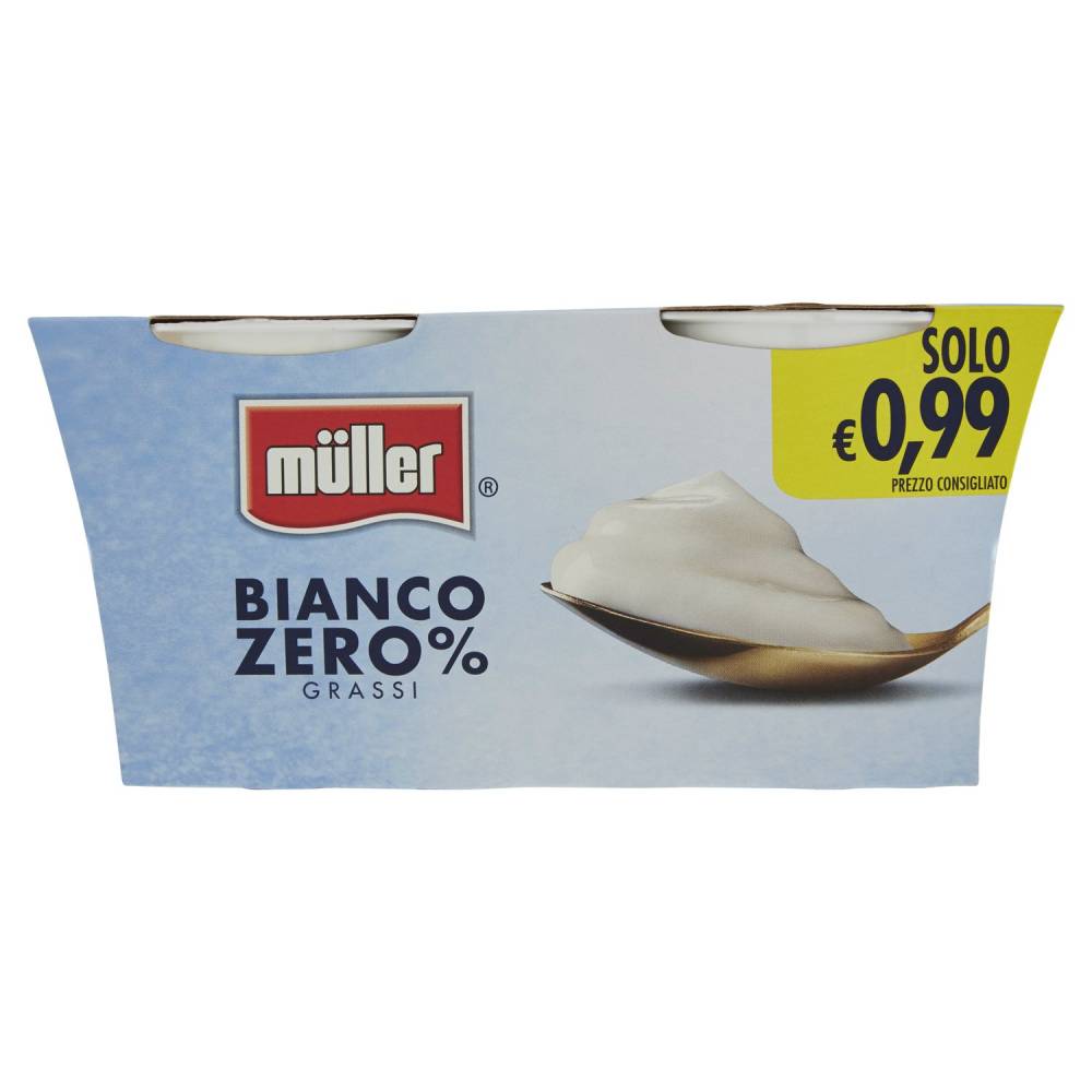 MULLER YOG.0% BIANCOX2 GR.250