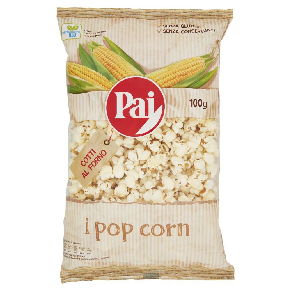 PAI POP CORN TRASPAR.G.100