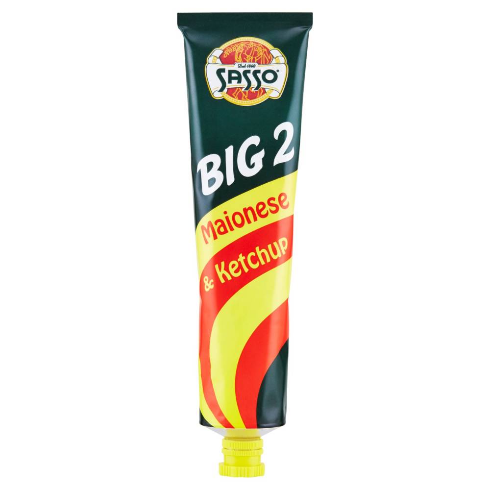 SASSO BIG 2 GR.190 MAIONESE E KETCHUP 12N