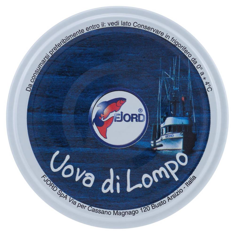 UOVA DI LOMPO NERE VASO GR.50