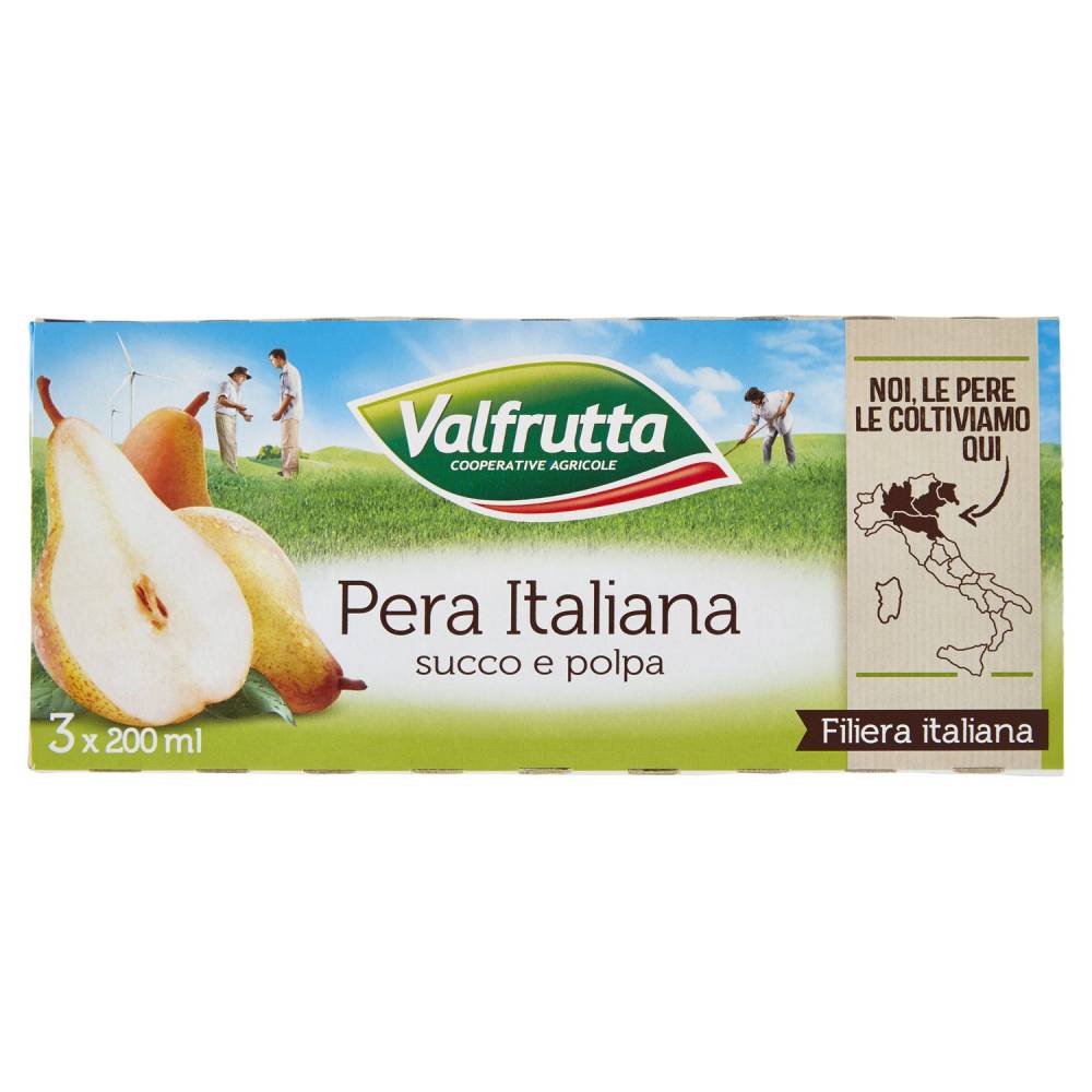 VALFRUTTA SUC.PERA ML.200X3(P)