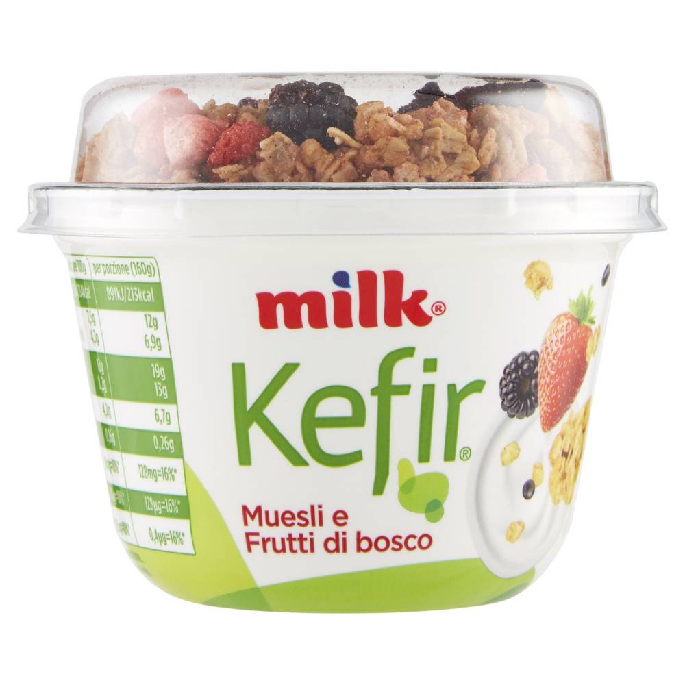 MILK Y.KEFIR MIX C/FR.ROSS 160