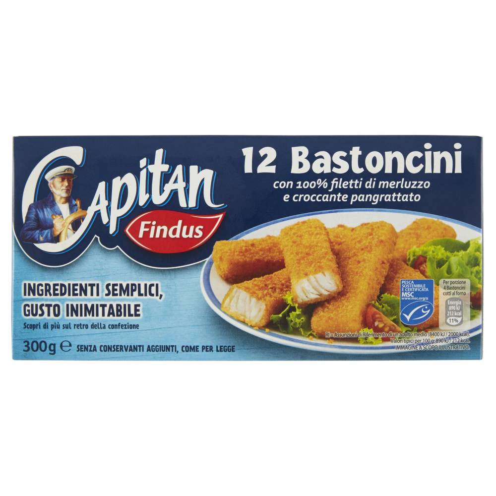 FINDUS BASTONCINI X12 GR.300