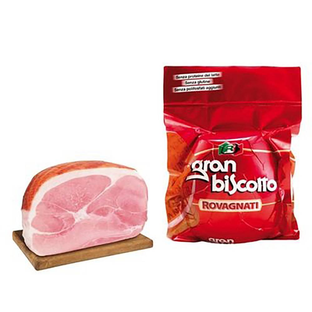 Prosciutto cotto gran biscotto rovagnati delicato 100 grammi