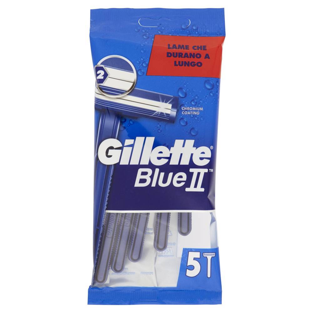 GILLETTE BLUE II X 5