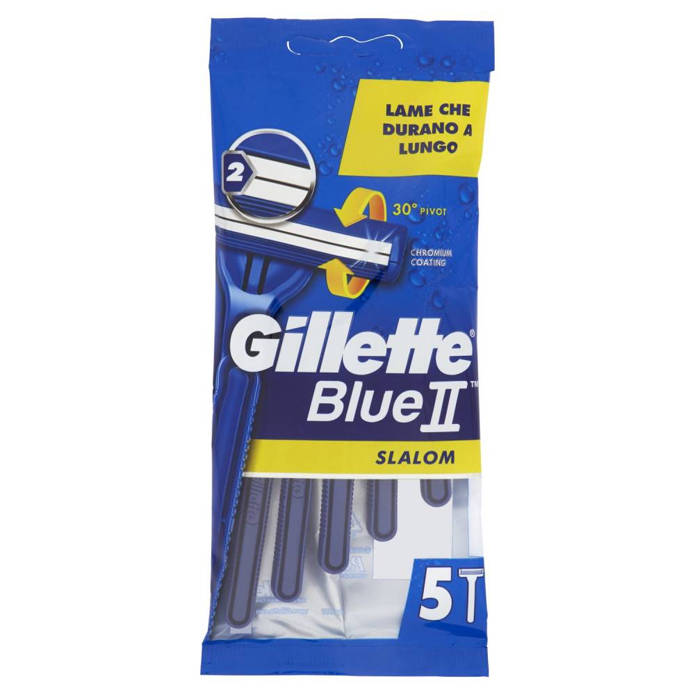 GILLETTE BLUE II SLALOM X 5