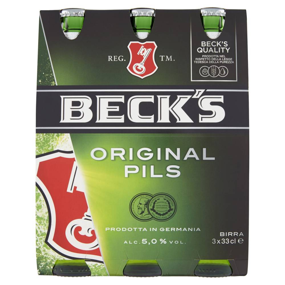 BECKS BIRRA X3 CL33