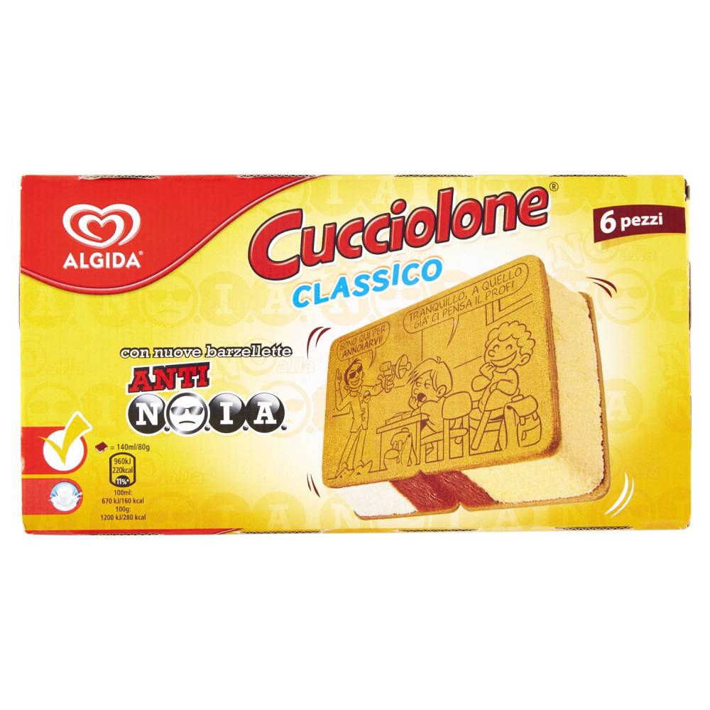 ALGIDA CUCCIOLONE X6 GR.480