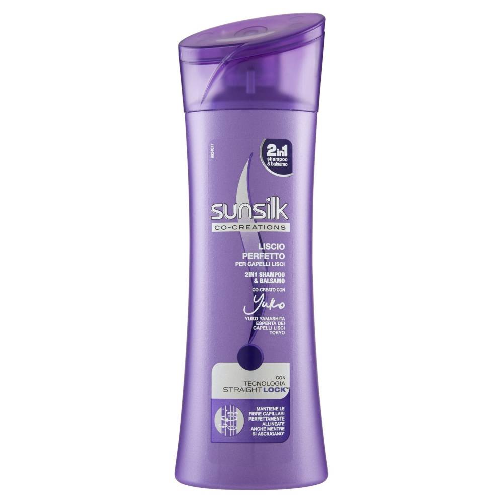 SUNSILK SHMP 2IN1 LISCI 250ML