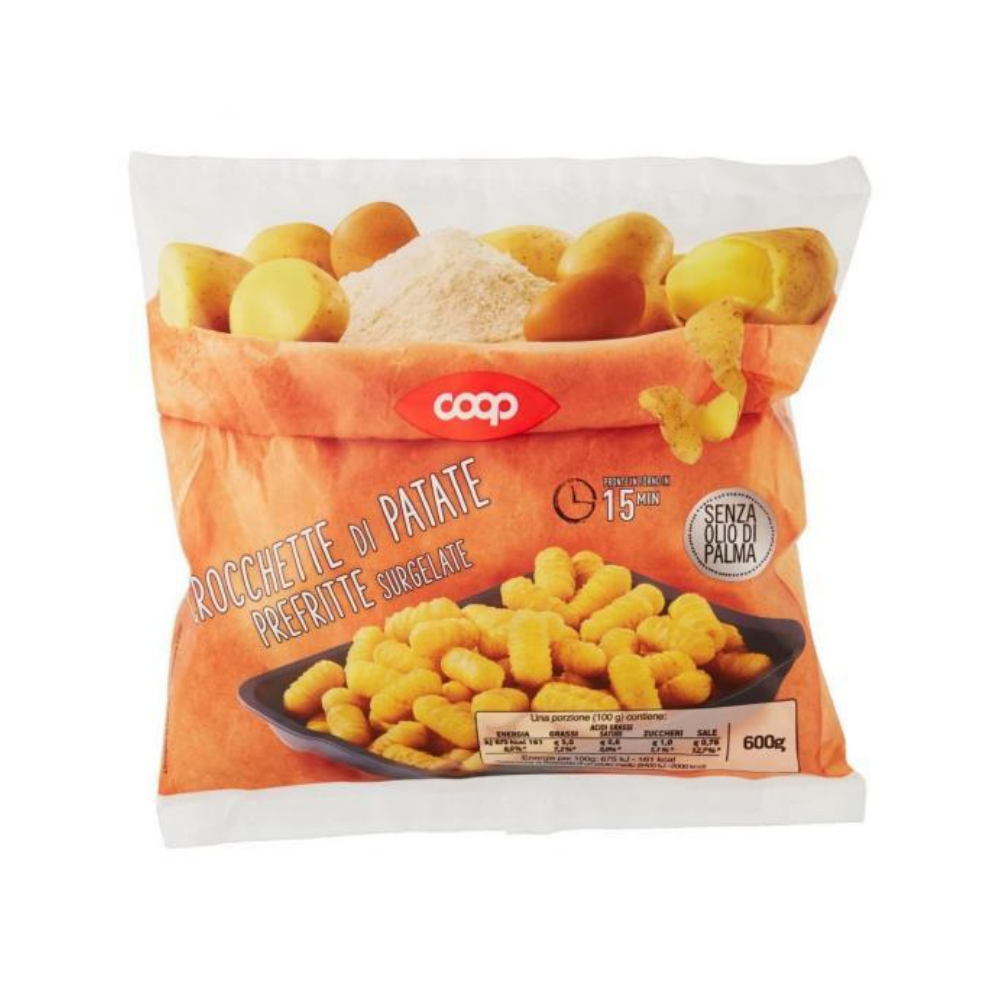 COOP CROCCHETTE DI PATATE SURGELATE 600G - Spesa Bagheria